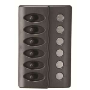 Splashproof Marine Switch Panel – 12V DC, IP65