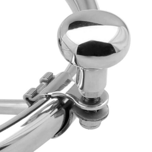Stainless Steel C-Type Steering Knob – 35mm